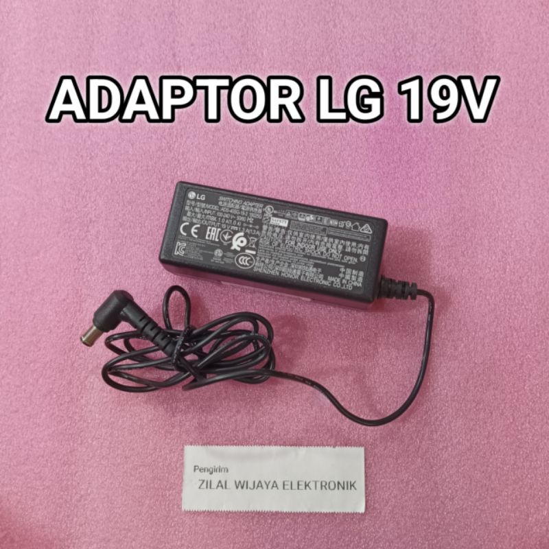 SWITCHING ADAPTOR LG 19 V - 1,3 A - ADAPTOR LG - KABEL ADAPTOR - ADAPTOR TV LG - ADAPTOR ORIGINAL