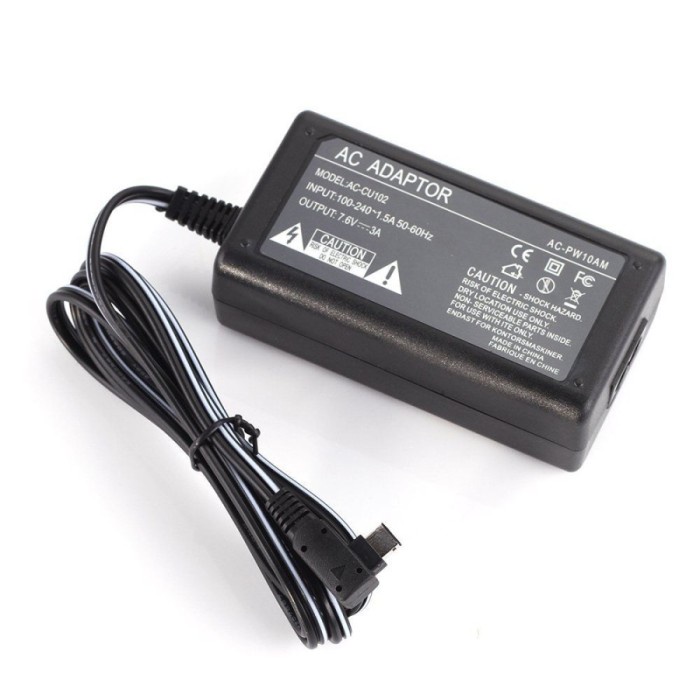HOT SALE!!! ADAPTOR CAMERA SONY ALPHA DSLR A390 A-390 POWER AC-PW10AM TERLARIS