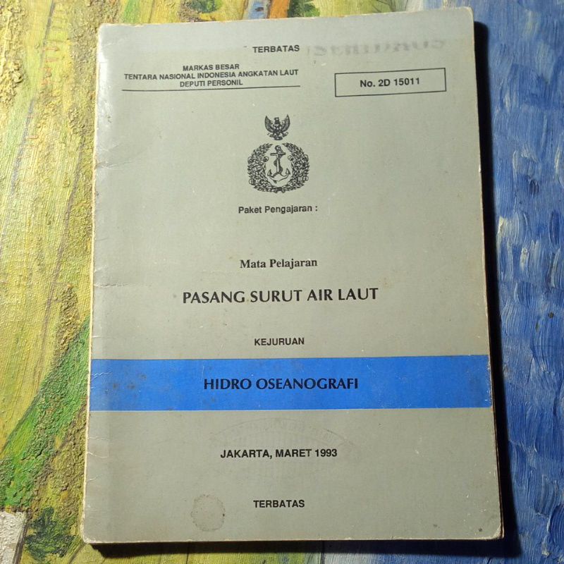 Buku mata pelajaran Pasang surut air laut