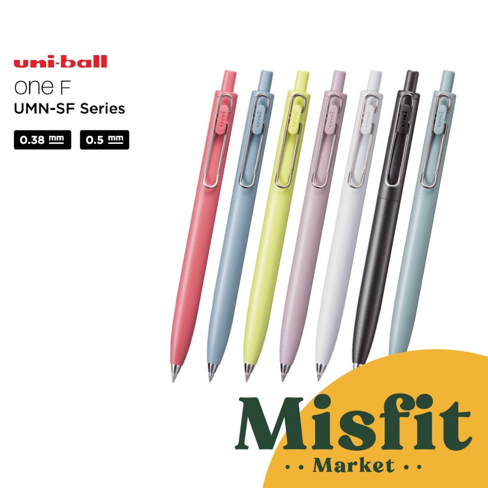 

✨TERBARU✨ Uni Ball One Feel Series UMN-SF Series 0.5 mm Gel Pen BallPoint !!