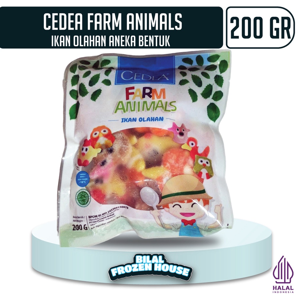 

Cedea Farm Animals 200gr - Ikan Olahan Dengan Aneka Bentuk