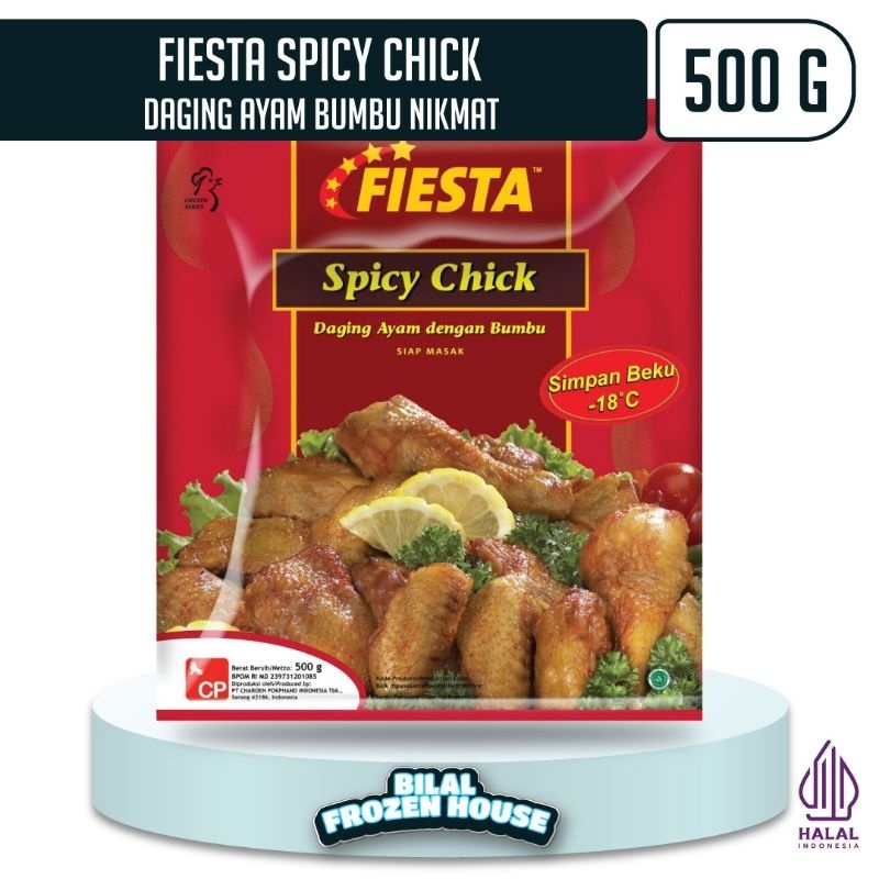 

Fiesta Spicy Chick 500gr - Daging Ayam Dengan Bumbu