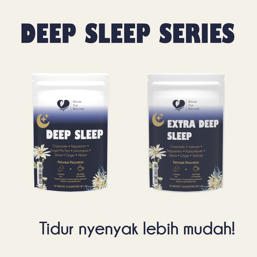 

Promo.. GLARANADI - Teh Bunga Insomnia & Mempermudah Tidur Deep Sleep / Chamomile (Valerian Blend) 88