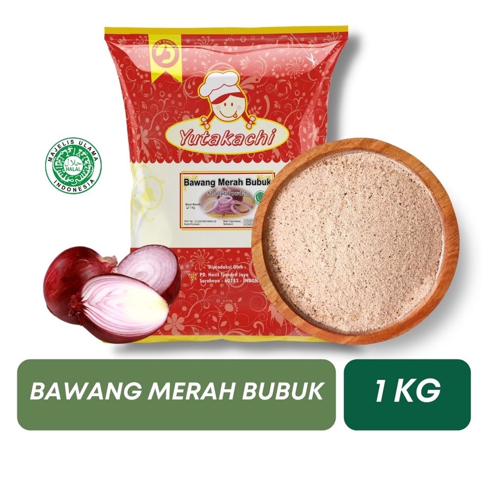 

Best Bawang Merah Bubuk 1Kg Murni / Red Onion Powder / Onion Powder / Bumbu Rempah Bubuk Premium / Bumbu Masak / Pusat Bumbu PMB