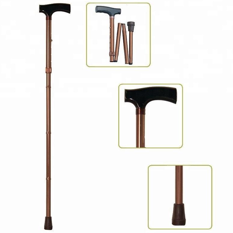 New Tongkat Lipat Kaki Satu Tongkat Lipat Lansia Tongkat Jalan