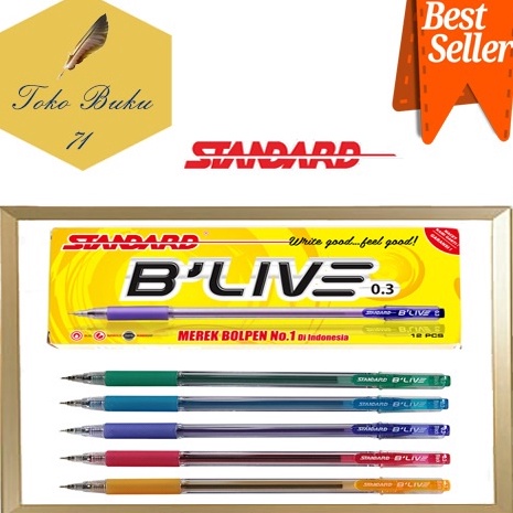 

ZMB.25Jn23p • PULPEN / PEN / PENA STANDARD B'Live 0.3 [12PCS]