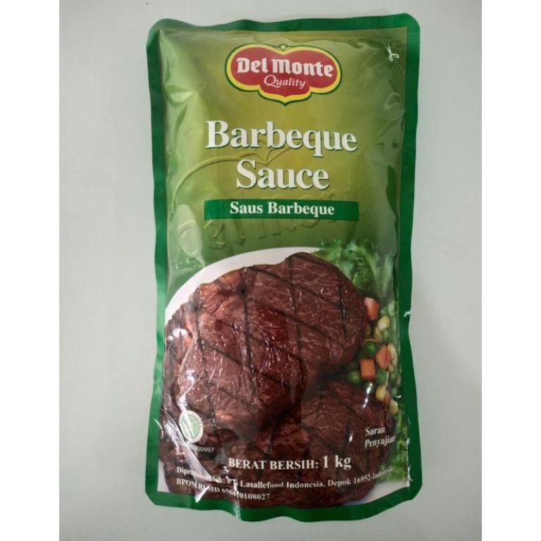 

Ready.. DelMonte Barbeque Sauce 1kg – Saus BBQ 1 kg 39