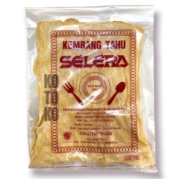 

Promo Kembang Tahu Selera Cap Sendok Garpu 100gr 51