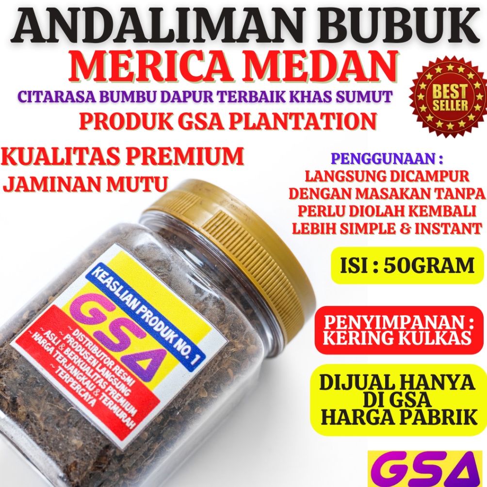 

Miliki Andaliman BUBUK KERING BUMBU KHAS BATAK 50G Medan pepper Szechuan Pepper Sichuan Peppercorns 62