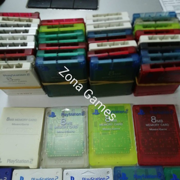PROMO AAA63 - MC PS 2 MESIN 8MB MC PS2 ORI TERBARU