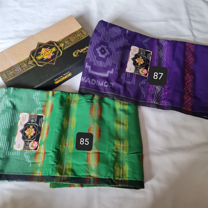 Terlaris Sarung Kain Sarung Wadimor Primer Natural