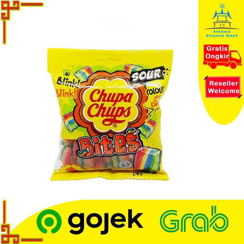 

Sour Bites Permen Jelly Manis Asam Aneka Buah 56 Gram - CHUPA CHUPS