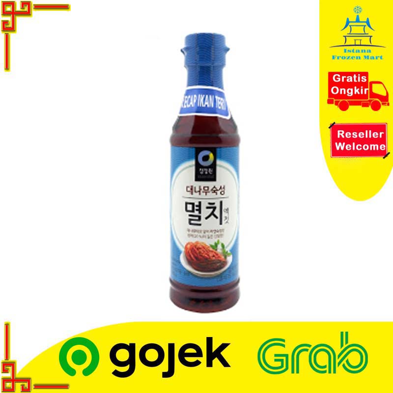 

Daesang Korean Anchovy Sauce Kecap Ikan Teri 500 GR - CHUNG JUNG ONE