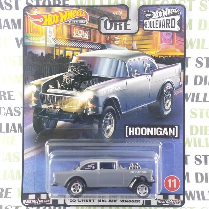 Hot Wheels 55 Chevy Bel air Gasser Boulevard