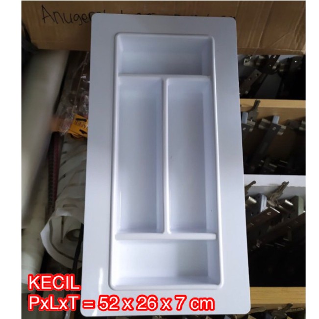 Terlaris Rak Sendok Laci Sendok Plastik Cutlery Insert Mh Kecil