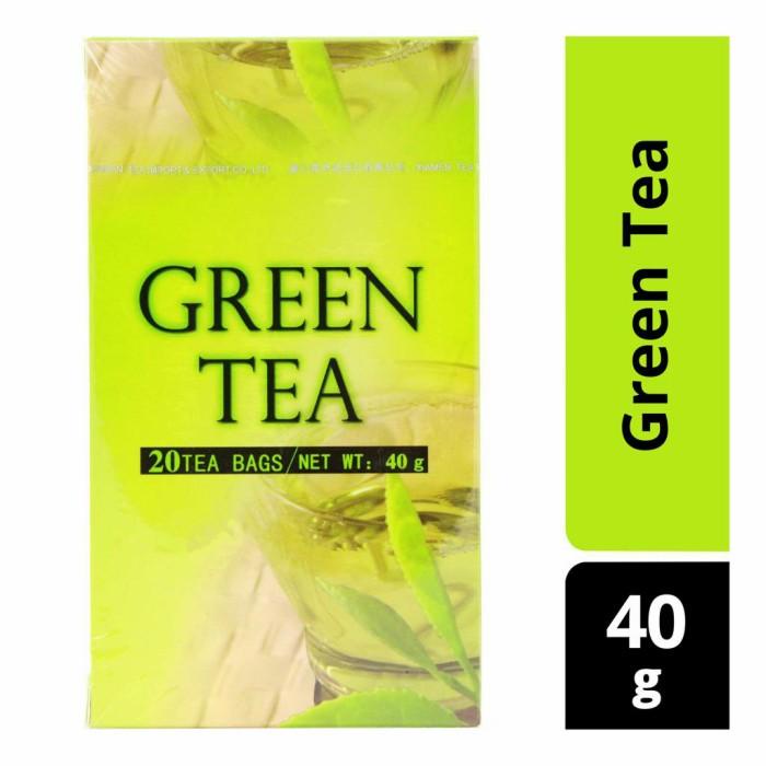 

[isi 20pc] Green Tea Xiamen Sea Dyke Brand - Teh Hijau Celup China Best Seller