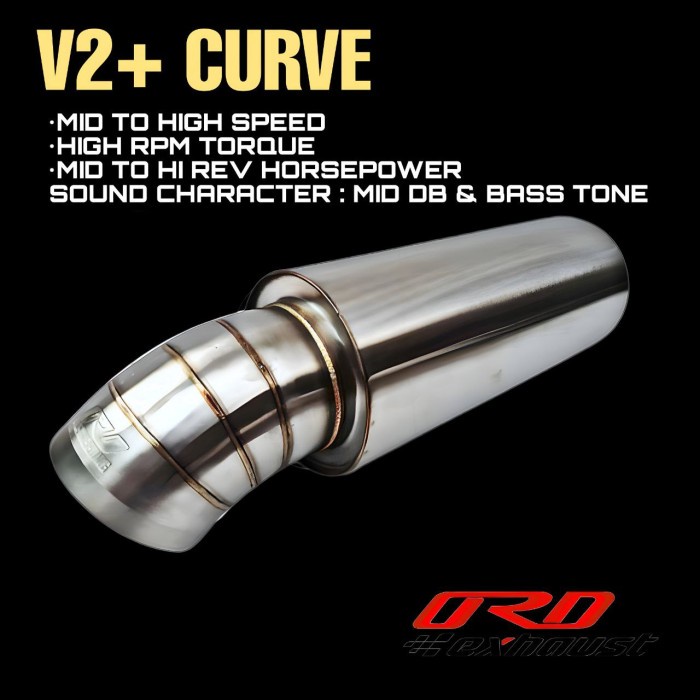 Terlaris Muffler V2+ Ord Exhaust