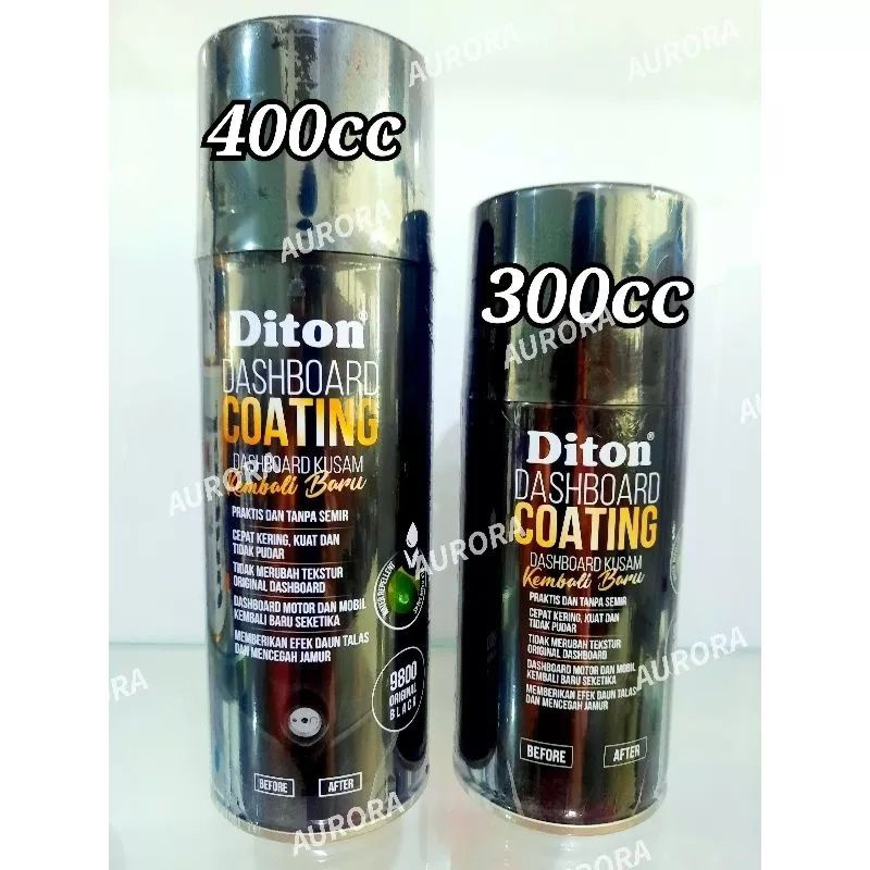 DITON DASHBOARD COATING BLACK HITAM CAT UNTUK BODY KASAR KULIT JERUK DASBOR
