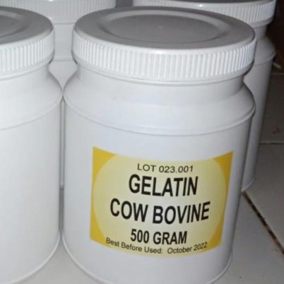 

Gelatin Sapi Cow Bovine 500 G