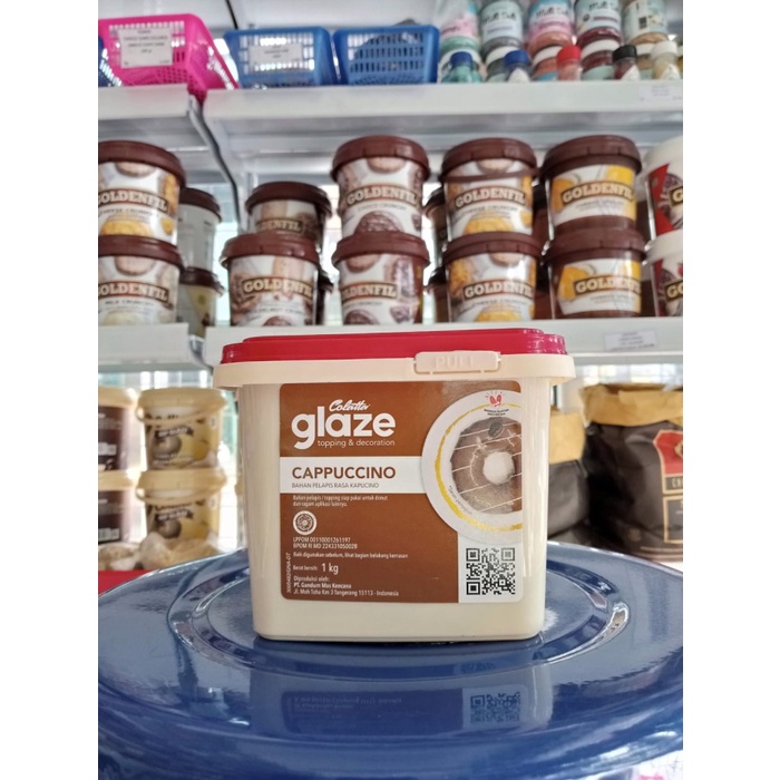 

Colatta Dip Glaze Topping & Decoration Berbagai Rasa 1 Kg