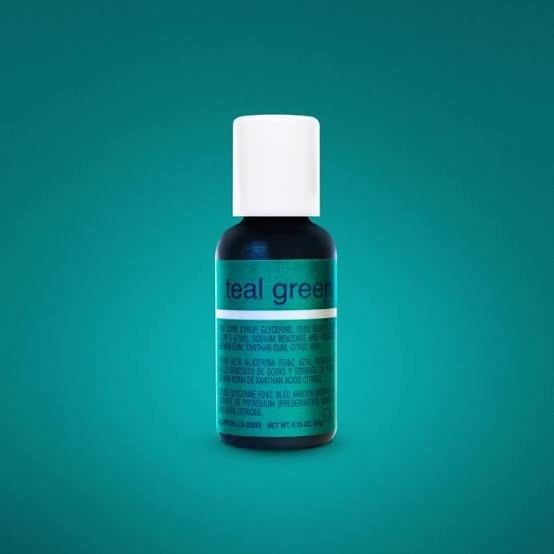 

Teal Green Chefmaster Liqua-Gel Food Colng 20 Ml