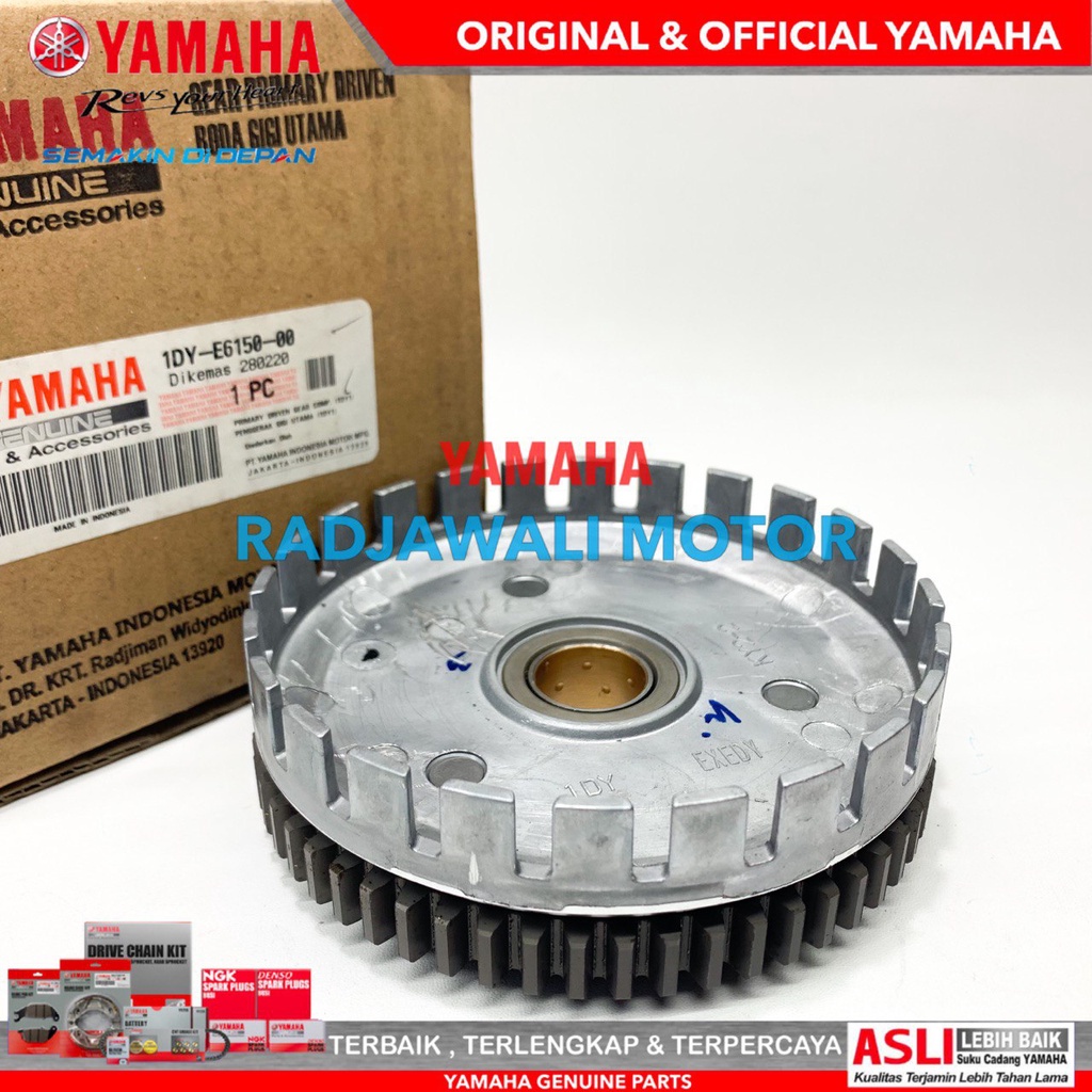 ALUMINIUM RUMAH KAMPAS KOPLING JUPITER Z1, JUPITER Z FI ASLI YAMAHA 1DY-E6150-00 ORIGINAL YAMAHA