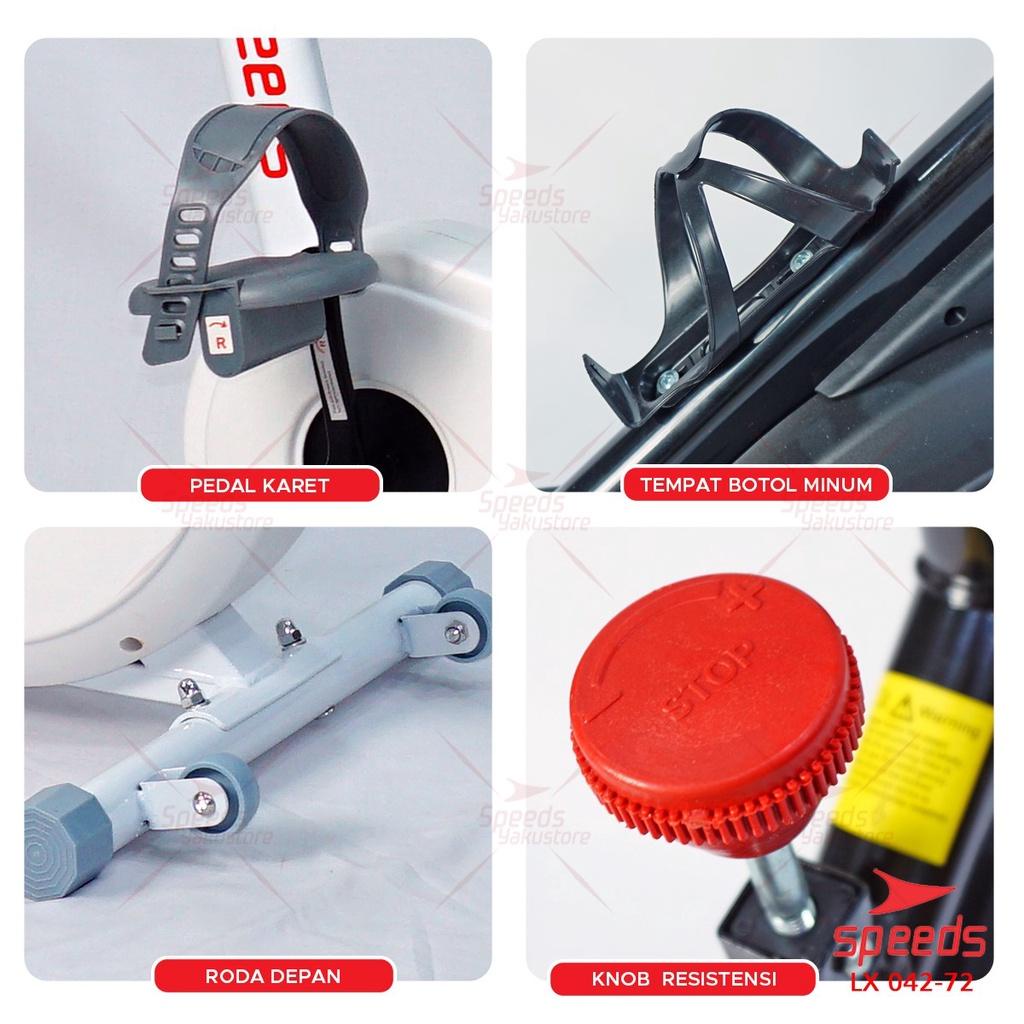 Speeds Sport Sepeda Statis Spinning Bike Magnetic Bike Sepeda Olahraga Gym Fitness 042-72