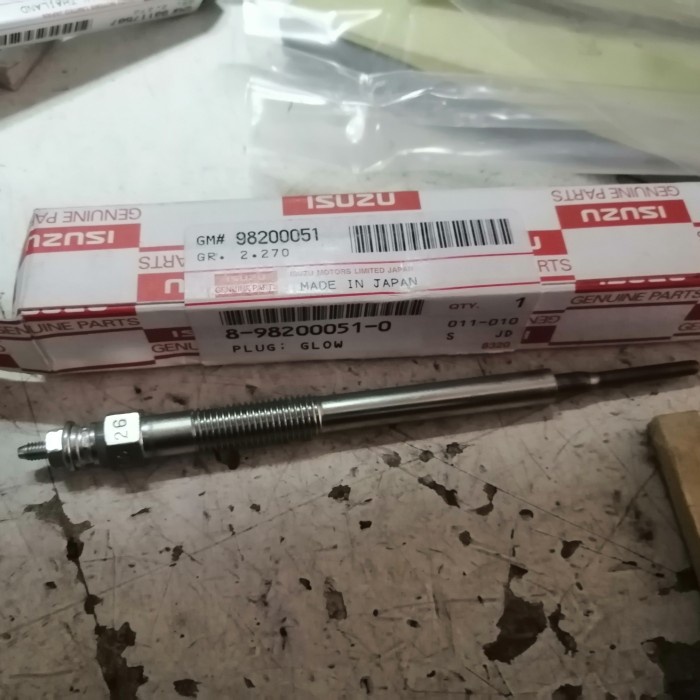 busi pemanas dmax 3000cc ORIGINAL