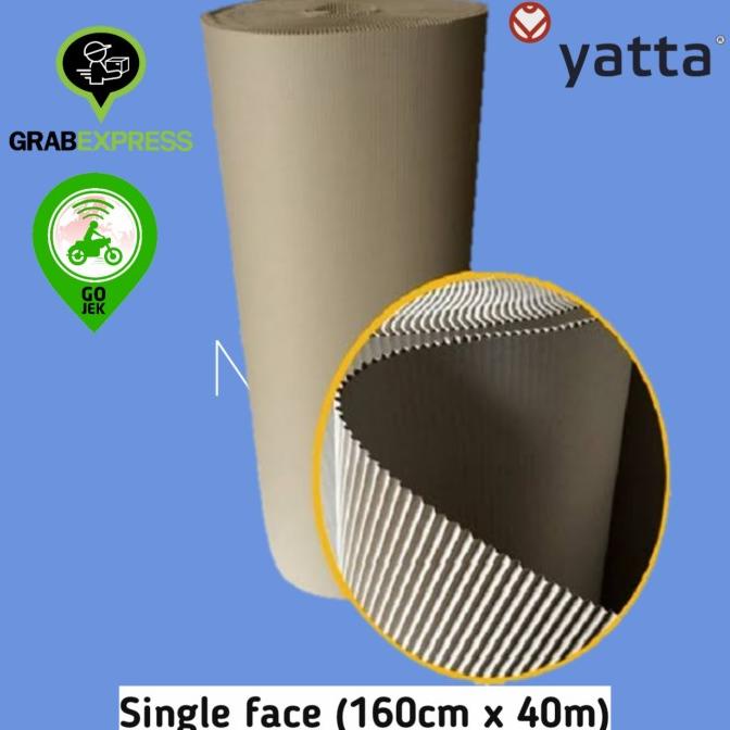 

Karton Lembar / Single Face 160cm x 40Meter (Roll @ 20Kg)