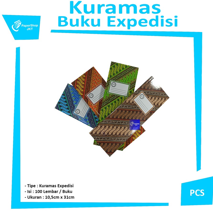 

TEBUS MURAH ✅ KURAMAS - Buku Ekspedisi Expedisi 100 Lembar - Pcs