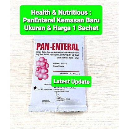 

STAR TERMURAH! SUSU PANENTERAL (PAN ENTERAL) VANILA OTSUKA