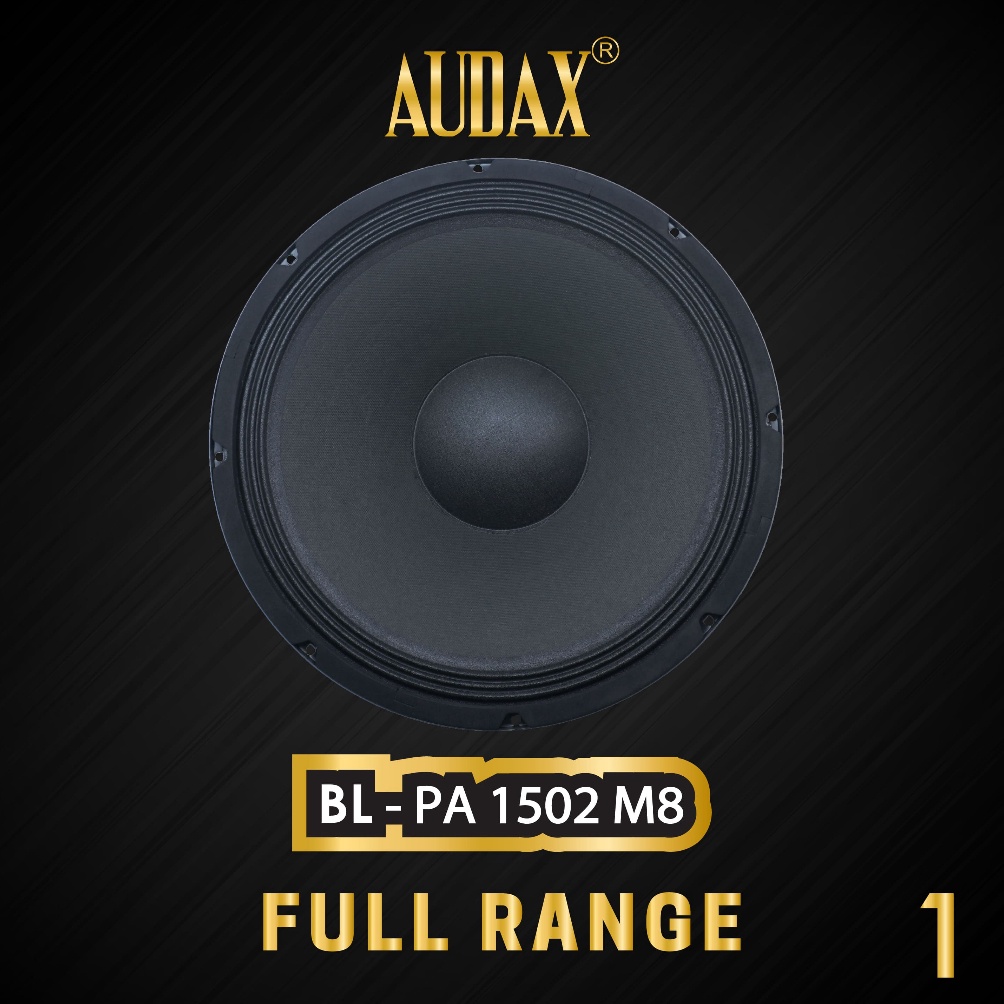 Sale Audax - Speaker Pasif 15" Bell BL-PA 1502 M8 Mid & Bass Transducers ZYP