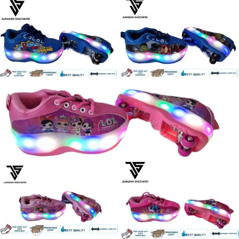 Ready Led Sepatu Roda 4 Anak / Sepatu Roda Anak / Sepatu Roda / Sepatu Roda Anak Perempuan / Sepatu 