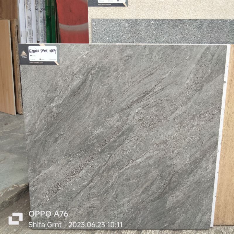 Granit lantai 60x60.Gavin dark Grey/Arna Export kw1