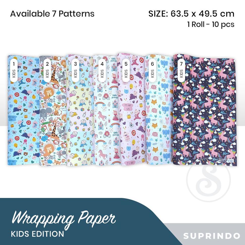 

New (10lbr)KERTASKADOMOTIFKIDS / FUN (63.5x49.5cm)