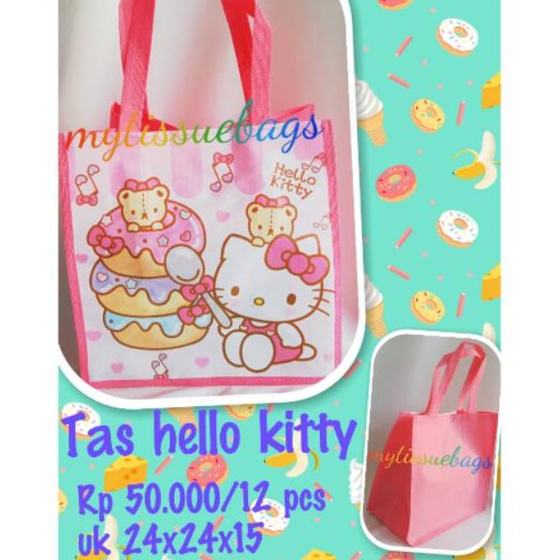 

Promo 12pcs Souvenir tas ulangtahun hello kitty
