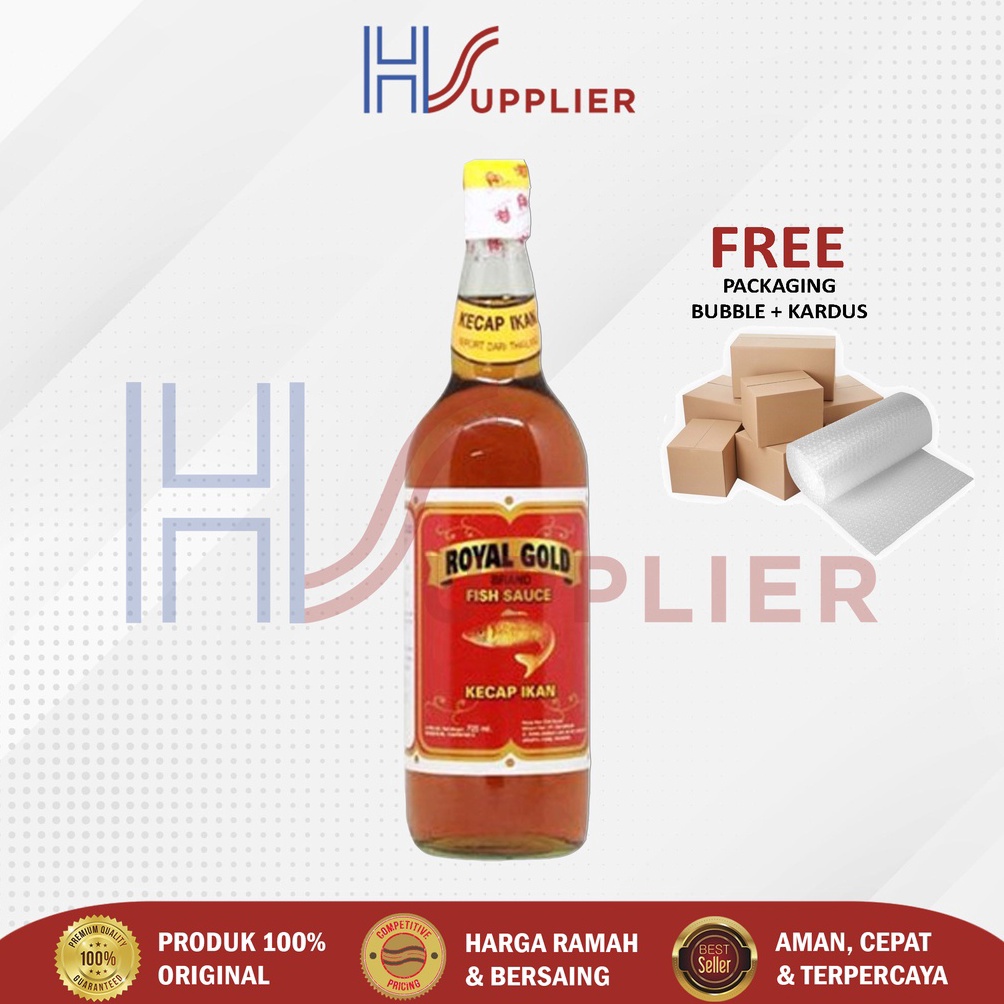 

Terbaru.. Kecap Ikan / Fish Soy Royal Gold Fish 725 ml TBH