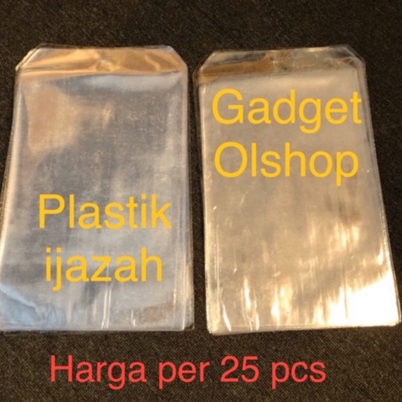

【MEGA SALE】 Plastik Ijazah - Kantong Ijazah - Kantong Sertifikat - Kantong Dokumen - Sampul Ijazah murah