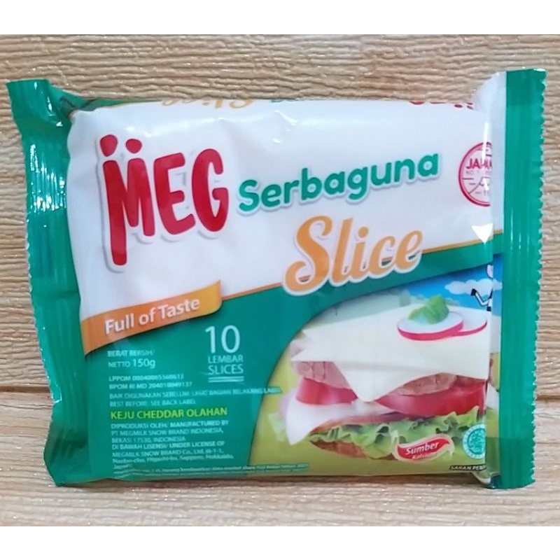 ✔MURAH Keju Meg Slice Serbaguna Isi 10pcs / Meg Keju Serbaguna