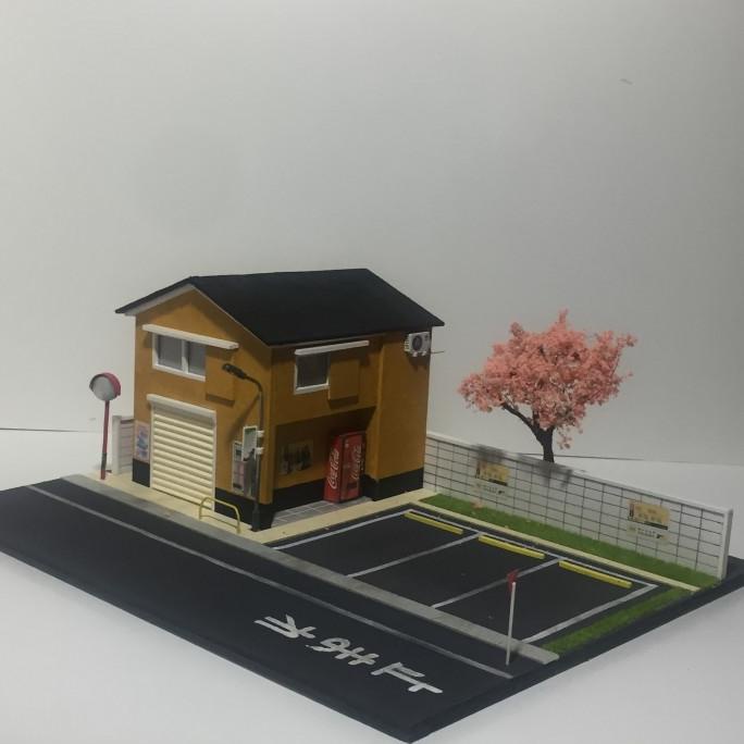 Diorama Garage Jdm 1/64 A