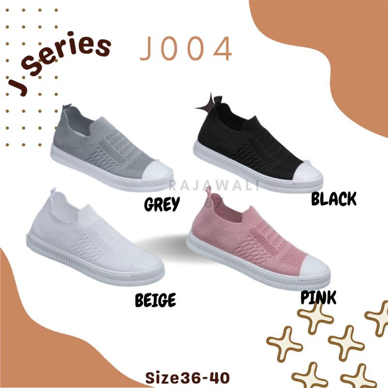 WM-J004 SEPATU SNEAKER FASHION CASUAL OLAHRAGA TERBARU STYLE KOMBINASI POLOS PRIA WANITA UNISEX BAHAN RAJUT SLIP ON BEST QUALITY REAL PICTURE