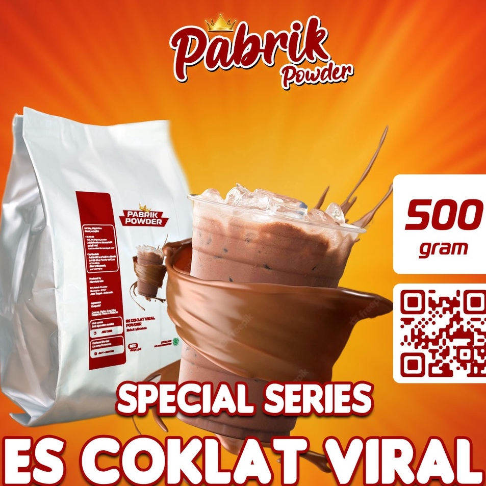 

【Penjualan Terbaik】✅COD Powder Es Coklat Viral (mix) 500 gram