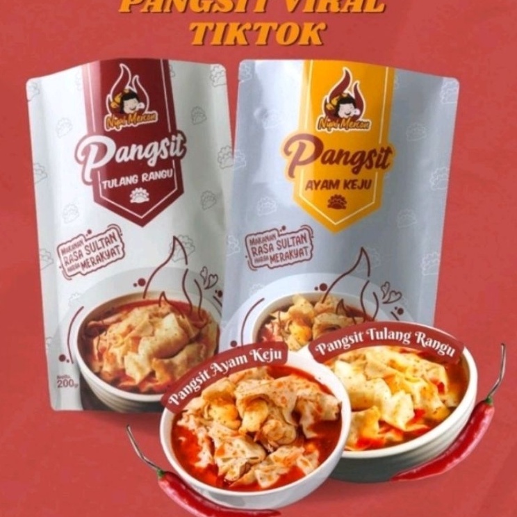 

【F⚡ASH SALE✅】 Pangsit Tulang Rangu Nyai Mercon Pangsit Ayam Keju