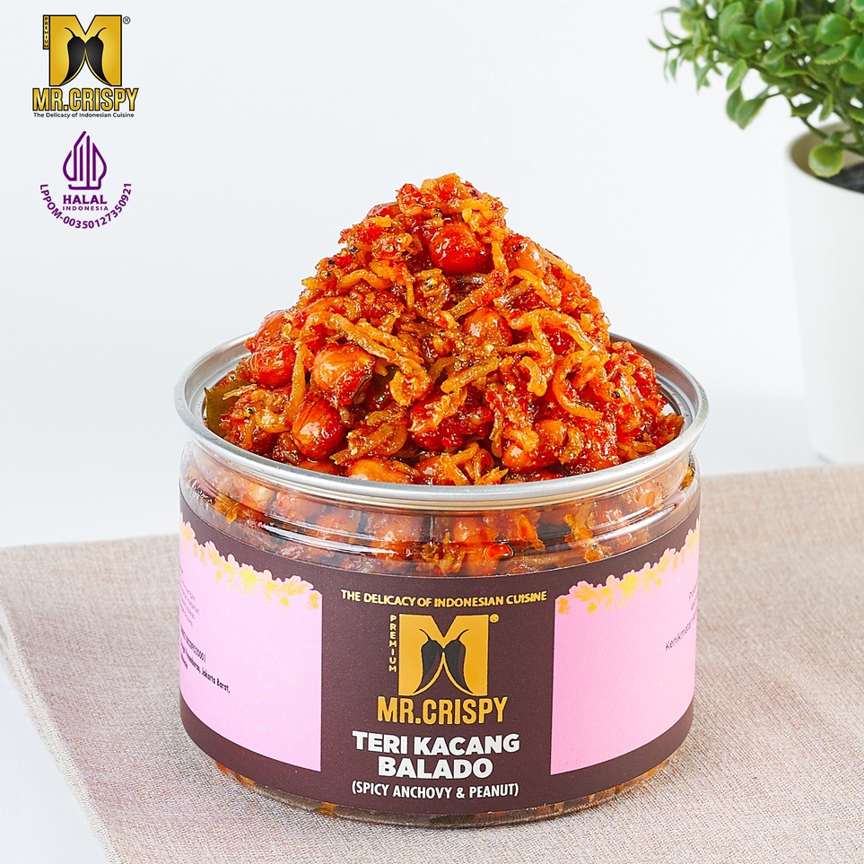 

Terbaru Teri Kacang Balado/Teri Medan Mr.Crispy