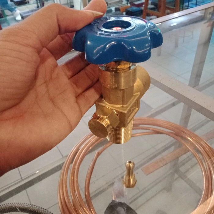 HOT SALE VALVE OKSIGEN - KRAN OKSIGEN SIAN - CYLINDER VALVE OKSIGEN READY STOK TERLARIS