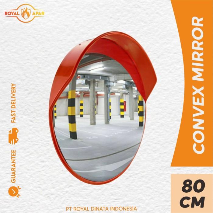 

Convex Mirror 80Cm / Kaca Cermin Cembung Simpang Jalan Tikungan 80 Cm