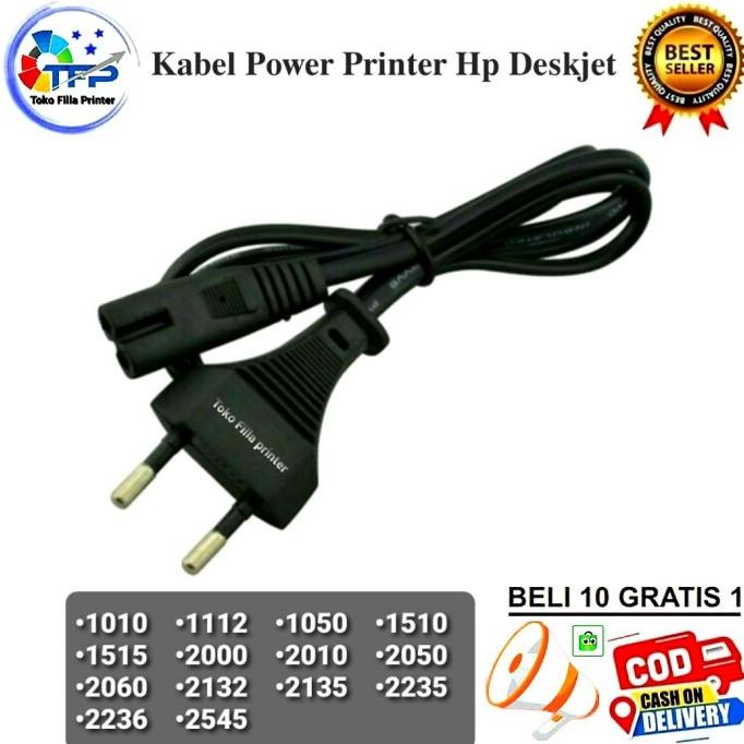 Kabel Power Printer Hp Deskjet 1010 1515 1050 2135 2132 2060 2235 2545