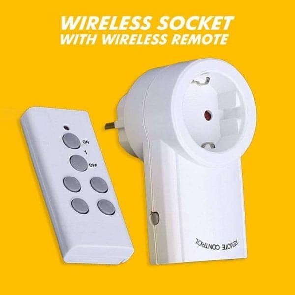 Terlaris Jual : Wireless Socket / Steker 433 Mhz, Remote Control