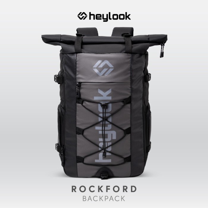 Terlaris Tas Outdoor Pria Waterproof Backpack Rockford Heylook - Tas Anti Air