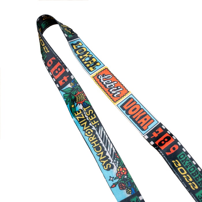 

Terlaris Synchronize Fest Lanyard Official Merch 'Keyboard'